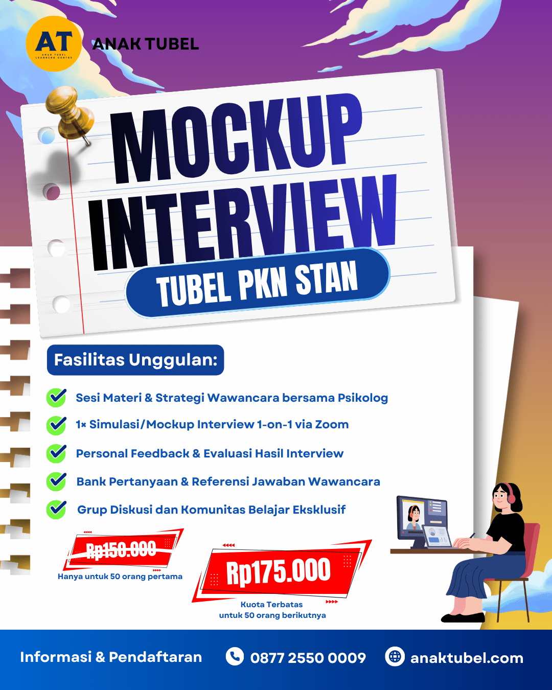 PAKET SIMULASI WAWANCARA SPMB-PT PKN STAN 2026