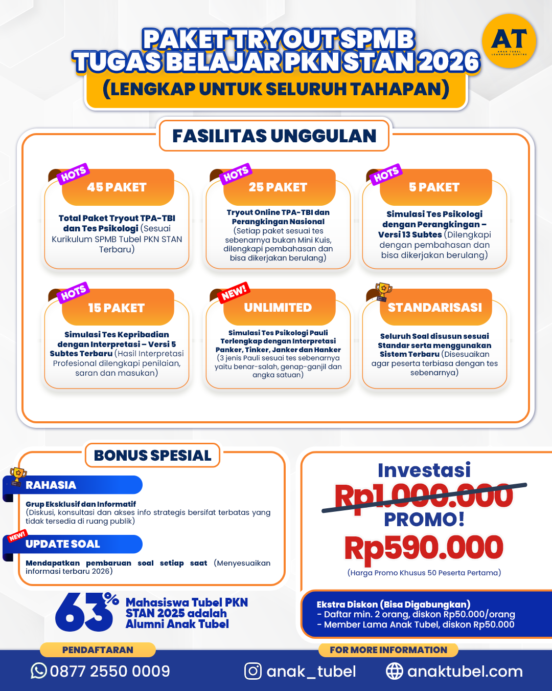 PAKET TRYOUT TUBEL PKN STAN 2026
