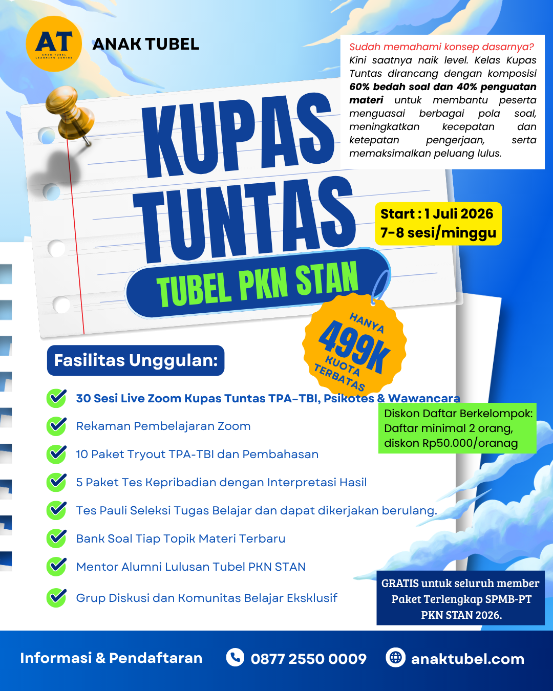 PAKET KUPAS TUNTAS TUBEL PKN STAN 2026 