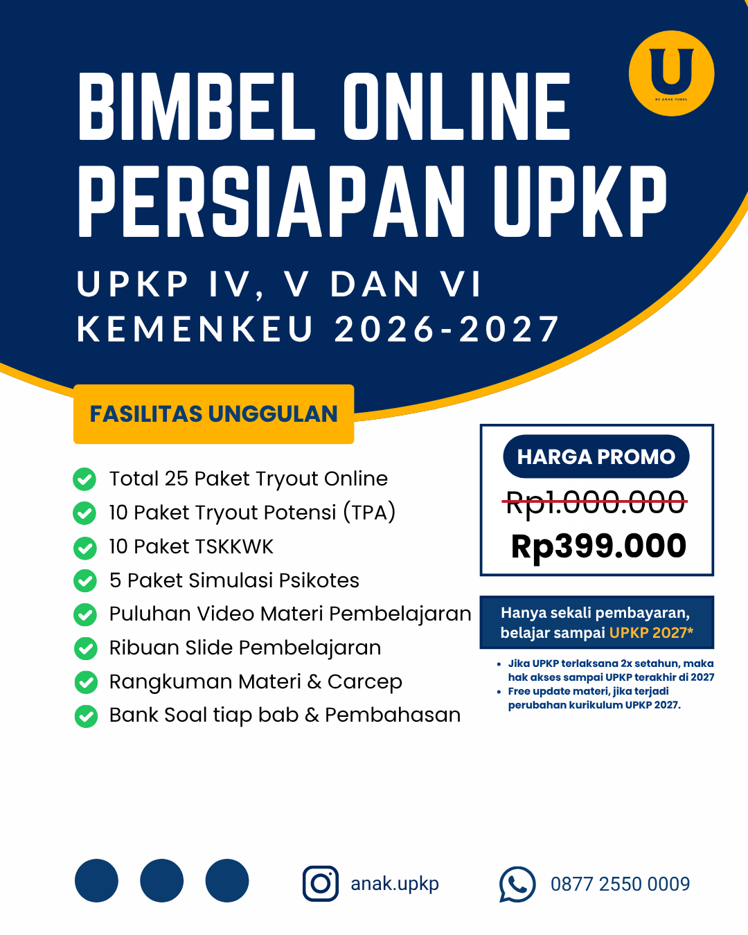 PAKET BELAJAR MANDIRI UPKP 2026-2027
